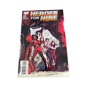 Marvel Heroes For Hire #9 2007 Wells Mann Pallot Anderson
